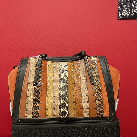 NWT Coach Dreamer with Patchwork Detail - Picture 13 of 15